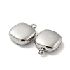 Non-Tarnish 304 Stainless Steel Charms STAS-L022-020P-2