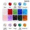 Transparent Glass Beads FPDL-S015-04B-01-B-7