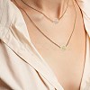 12Pcs 3 Colors Brass Cubic Zirconia Beads ZIRC-YW0001-25-5