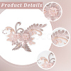Polyester Applique Embroidery DIY-WH20055-026A-5