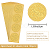 Self Adhesive Gold Foil Embossed Stickers DIY-WH0211-320-2