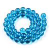 Transparent Glass Beads Strands GLAA-T032-T10mm-06-2