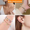 12Pcs 12 Colors Real 14K Gold Plated 304 Stainless Steel Charms STAS-CJ0002-57-7