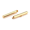 304 Stainless Steel Slide On End Clasp Tubes STAS-C044-08D-G-3