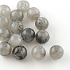Round Imitation Gemstone Acrylic Beads X-OACR-R029-8mm-04-1