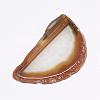 Natural Agate Pendants G-F428-A-07-2