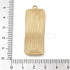 304 Stainless Steel Pendants STAS-D366-02C-G-3