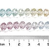 Transparent Painted Glass Beads Strands DGLA-A034-T6mm-A15-3