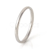 Tarnish Resistant 201 Stainless Steel Plain Band Rings RJEW-G107-1.5mm-4-P-1