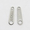 Tarnish Resistant 304 Stainless Steel Chain Tabs X-STAS-Q085-1