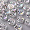 Transparent Acrylic European Beads TACR-S156-013-1