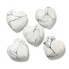 Natural Howlite Statues Ornaments G-P531-03N-1