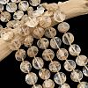 Coffee Watermelon Stone Glass Beads Strands G-A292-A04-01-1