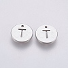 Non-Tarnish 304 Stainless Steel Charms STAS-P225-104P-16-1