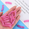 Transparent Crackle Acrylic Beads CACR-S009-001A-N82-5
