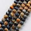 Natural Dream Tiger Eye Beads Strands G-G898-10mm-1