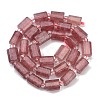 Natural Strawberry Quartz Beads Strands G-G162-D06-01-3