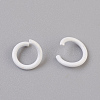 Spray Painted Iron Open Jump Rings IFIN-F149-F01-2