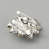 Crystal Rhinestone Flower Lapel Pin JEWB-WH0010-36A-2