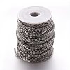 Tarnish Resistant 304 Stainless Steel Twisted Chains Curb Chain CHS-R001-1.2mm-2