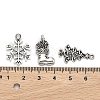 Christmas Mixed Style Tibetan Style Alloy Pendants TIBEP-F040-02AS-4