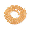Transparent Glass Beads Strands EGLA-A044-T6mm-MD23-3