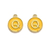 Golden Plated Alloy Enamel Charms ENAM-Q437-13Q-1