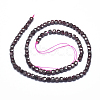 Natural Garnet Beads Strands G-D0003-B09-2