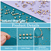 400Pcs 2 Colors Plastic Beads FIND-HS0001-27-4
