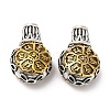 Rack Plating Tibetan Style Alloy 3 Hole Guru Beads FIND-B023-03-2