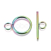 Ion Plating(IP) 304 Stainless Steel Toggle Clasps STAS-M277-05M-2