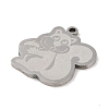 Non-Tarnish 201 Stainless Steel Pendants STAS-C095-11P-2