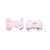 Transparent Spray Painted Glass Beads GLAA-I050-11D-3