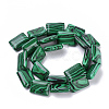 Synthetic Malachite Beads Strands G-T063-01-2