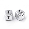 Plated Acrylic Beads X-PB43C9308-T-1