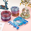 Round Anodized Aluminum Wire AW-BC0007-3.0mm-26-4