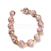 Electroplated Natural Druzy Geode Crystal Beads Strands G-F833-P01-10mm-4
