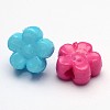 Solid Color Acrylic Beads SACR-R807-M-2