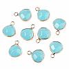 Natural White Jade Pendants G-Q963-02-1