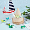 10Pcs 5 Style Silicone Beads SIL-SC0001-14-5