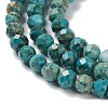 Natural Chrysocolla Beads Strands G-P514-A03-03-4