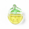 Transparent Acrylic Enamel Beads LS-OACR-N130-024-02-2