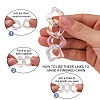Transparent Acrylic Linking Rings OACR-S036-003A-D01-6