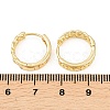 Brass Hoop Earrings EJEW-D348-23G-3
