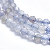 Natural Cordierite/Iolite/Dichroite Round Beads Strands G-M353-A18-2mm-3