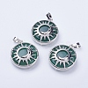 Natural & Synthetic Mixed Stone Pendants G-K234-B-2
