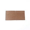 Cardboard Earring Display Cards CDIS-WH0020-04C-1