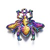 Rainbow Color Alloy Pendants PALLOY-S180-187-NR-3