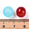 Baking Paint Imitation Jade Glass Beads DGLA-Q021-10mm-M-4