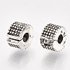 Alloy European Style Clasps PDLC-R001-19AS-2